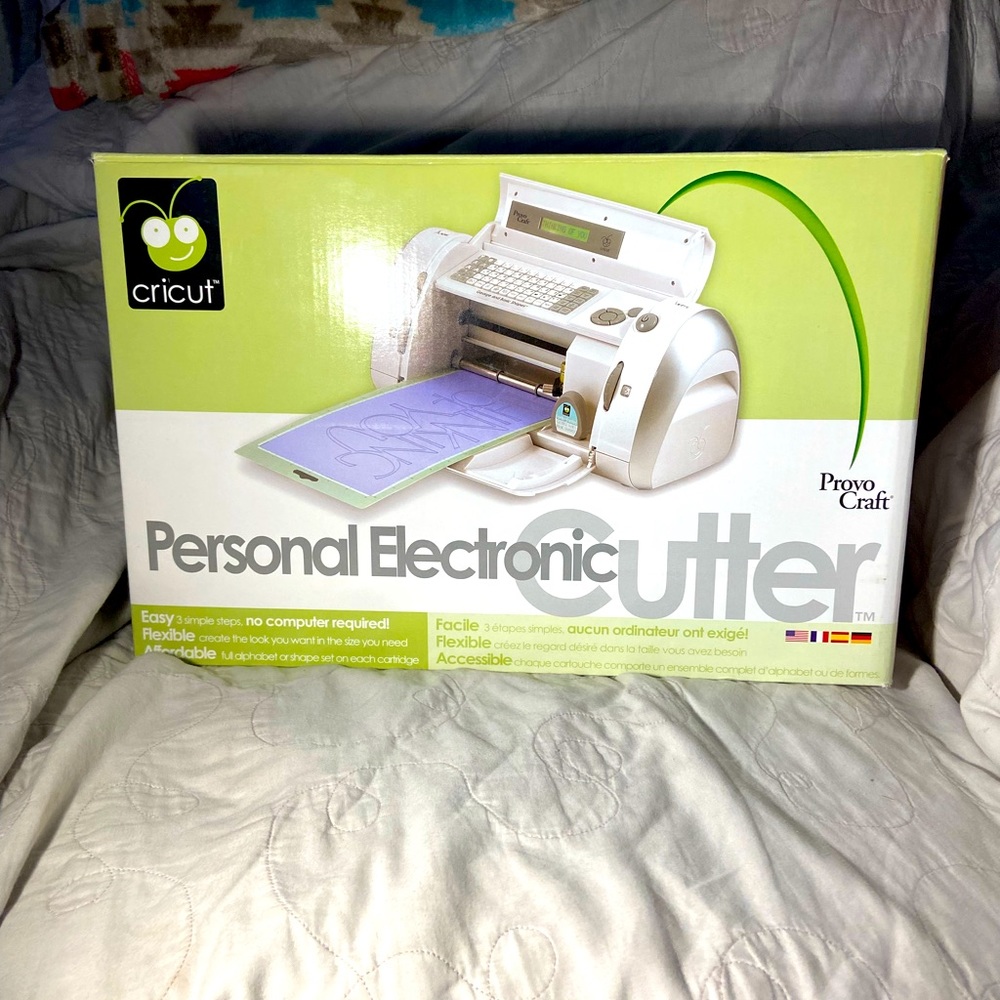 Cricut personal cutter, personal electric